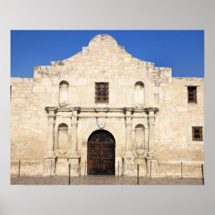 Póster A missão de Alamo no dia moderno San Antonio, 3