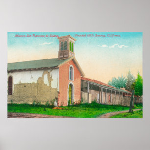 Póster A missão San Francisco de Solano