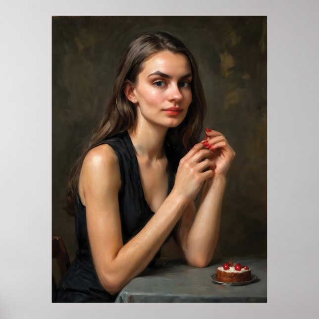 Poster A Moment with Cherries (Frente)