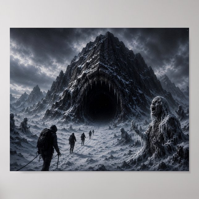 Poster A Montanha Que Come Som (Frente)