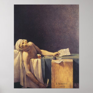 Póster A morte de Marat