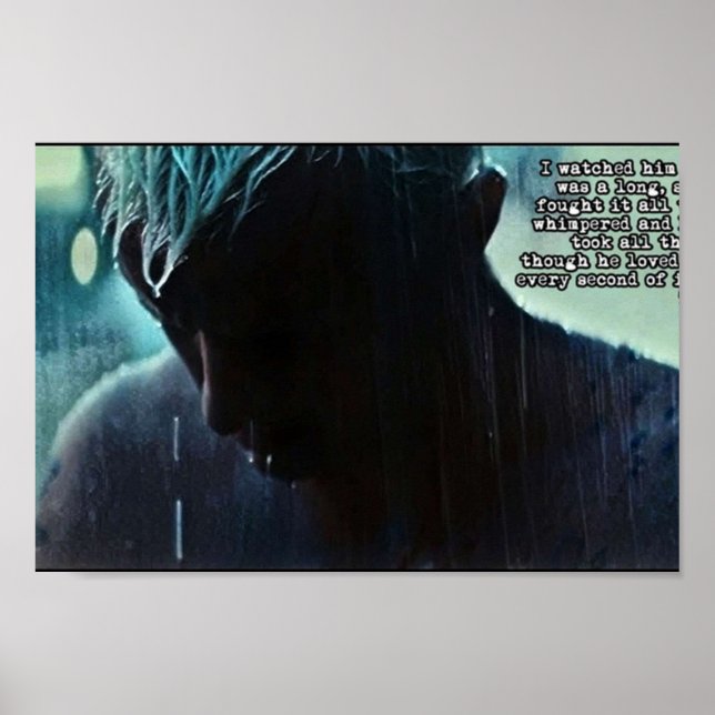 Poster A morte de Roy Batty (Frente)