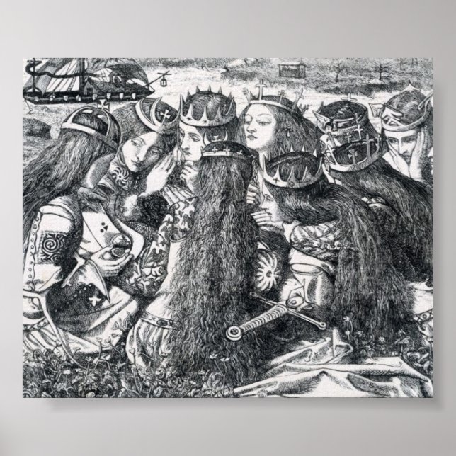 Poster A morte do Rei Arthur (Frente)