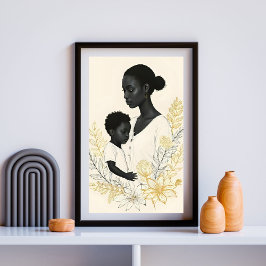 Poster A Mother's Unspoken Strength I