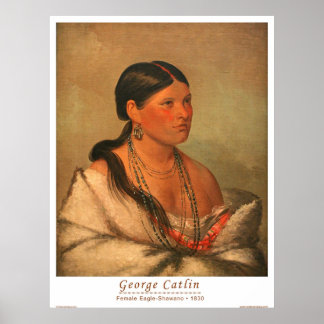 Poster A Mulher Eagle-Shawano