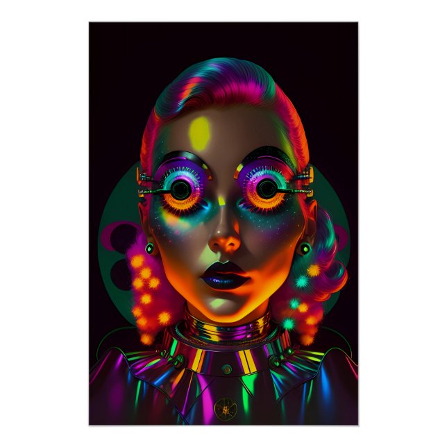 Póster A Mulher Elétrica (Frente)