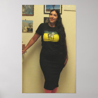 Poster A mulher longa do cabelo