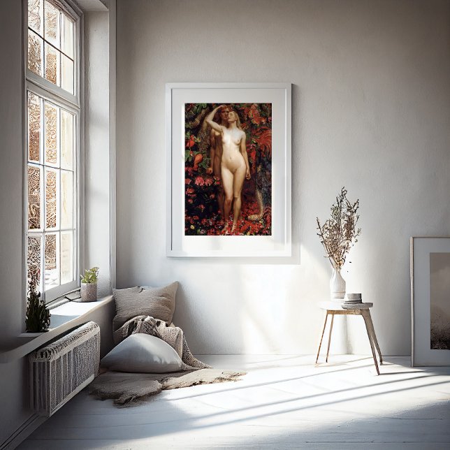 Poster A mulher, o homem e a serpente | Byam Shaw (Criador carregado)