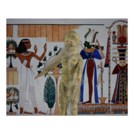 Póster A múmia escapou do Egito. Dia das Bruxas