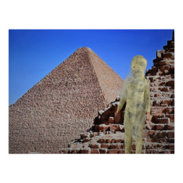 Póster A múmia escapou do Egito. Dia das Bruxas