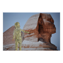 Póster A múmia escapou do Egito. Dia das Bruxas