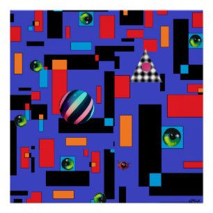 Póster A múmia III - Ken Gage Abstrato Art
