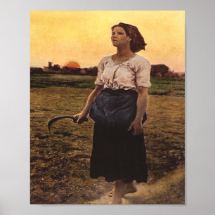 Poster A Música Da Larca De Jules Breton