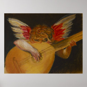 Poster A música é dita bem ser o discurso dos anjos