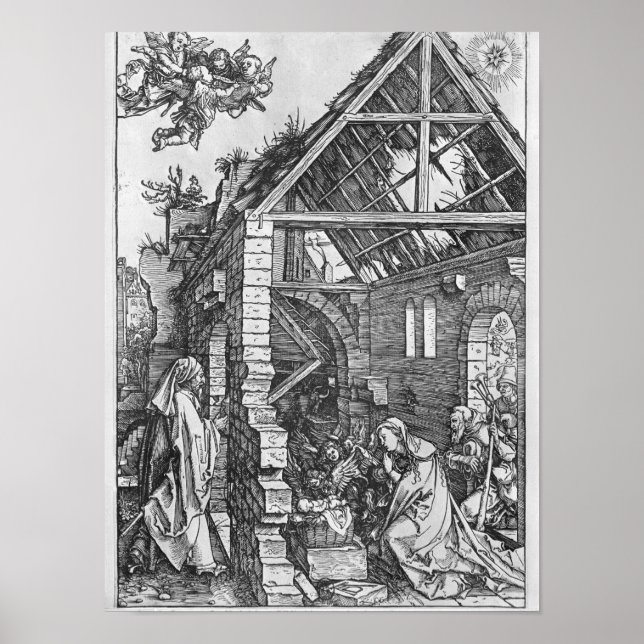 Póster A Natividade, da "Vida da Virgem" (Frente)