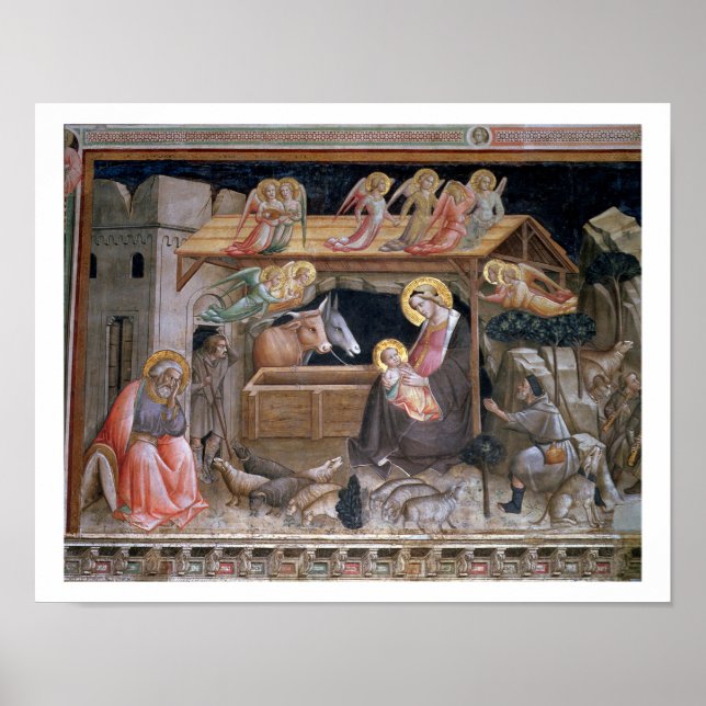 Poster A Natividade, detalhes da vida da Virgem (Frente)