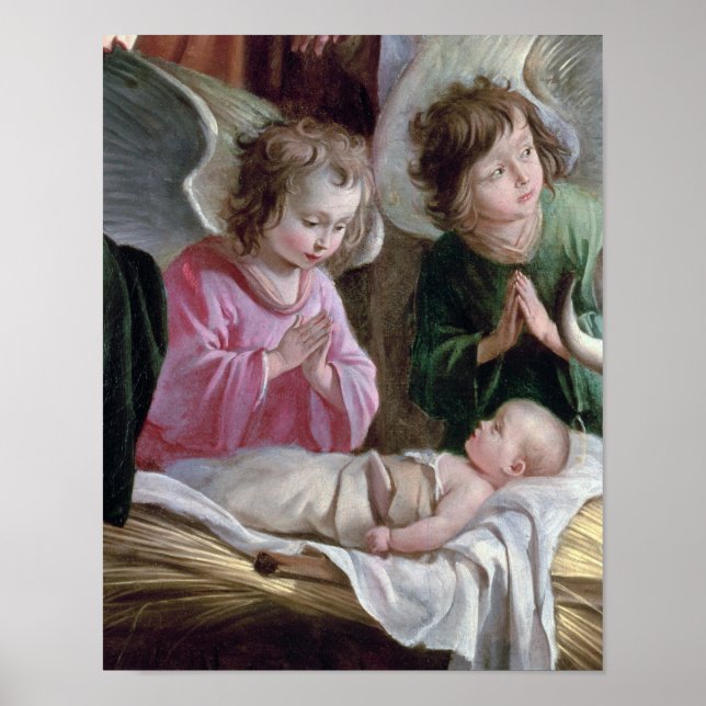 Póster A Natividade, do Buxtehude Altar, 1400-10 (Frente)