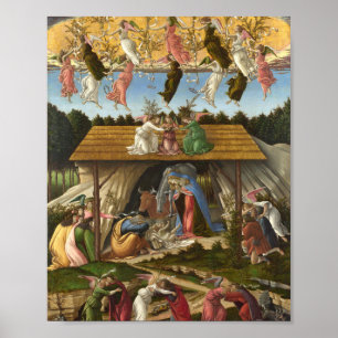 Poster A Natividade Mística De Sandro Botticelli