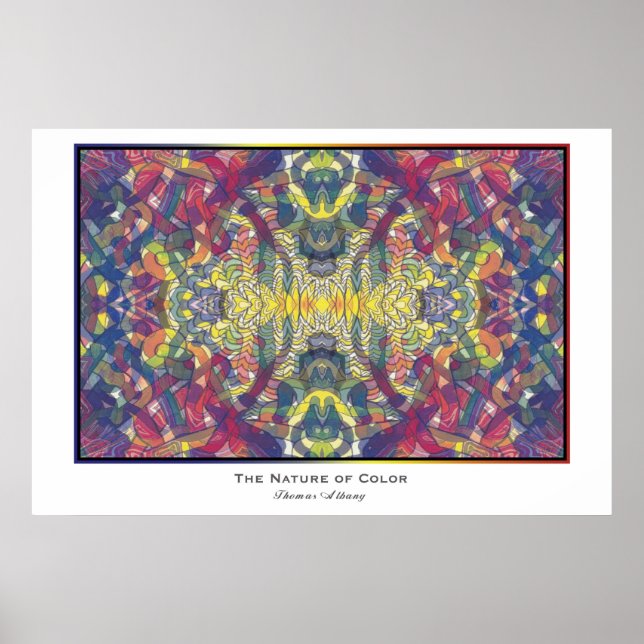 Póster A Natureza da Cor (Frente)