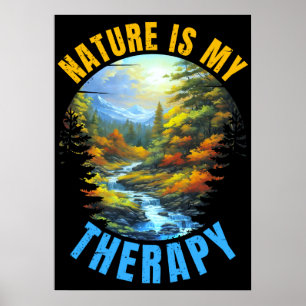 Poster A natureza é minha terapia