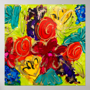 Poster A Natureza Fala De Arte De Parede De Amor