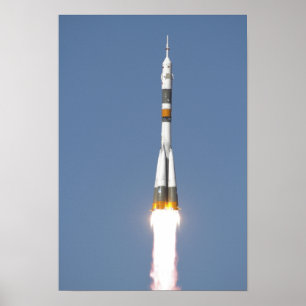 Póster A nave espacial de Soyuz TMA-12