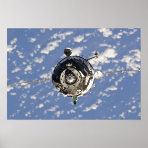 Poster A nave espacial Soyuz TMA-01M