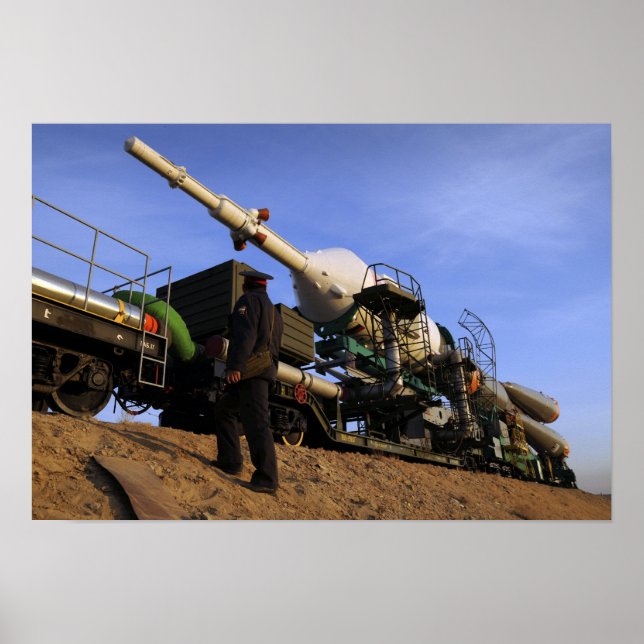 Póster A nave Soyuz TMA-13 (Frente)