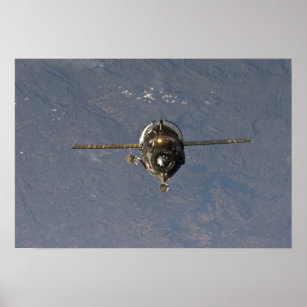 Póster A nave Soyuz TMA-19