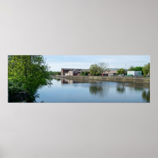 Poster A navegação Calder & Hebble, Wakefield (Frente)