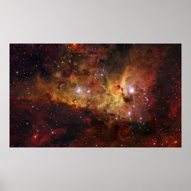 Poster A Nebulosa Carina (Frente)