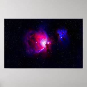 Póster A nebulosa de Orion