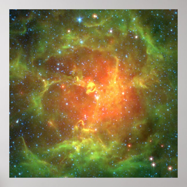 Póster A Nebulosa Trifid (Frente)