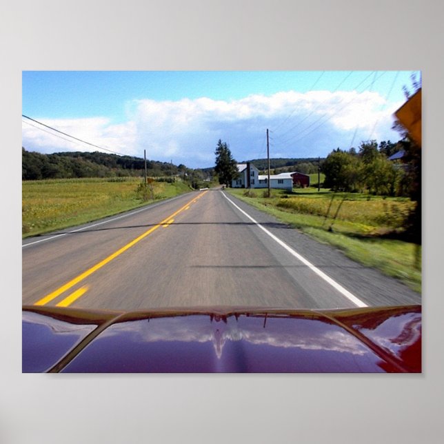 Póster A necessidade de velocidade (Frente)