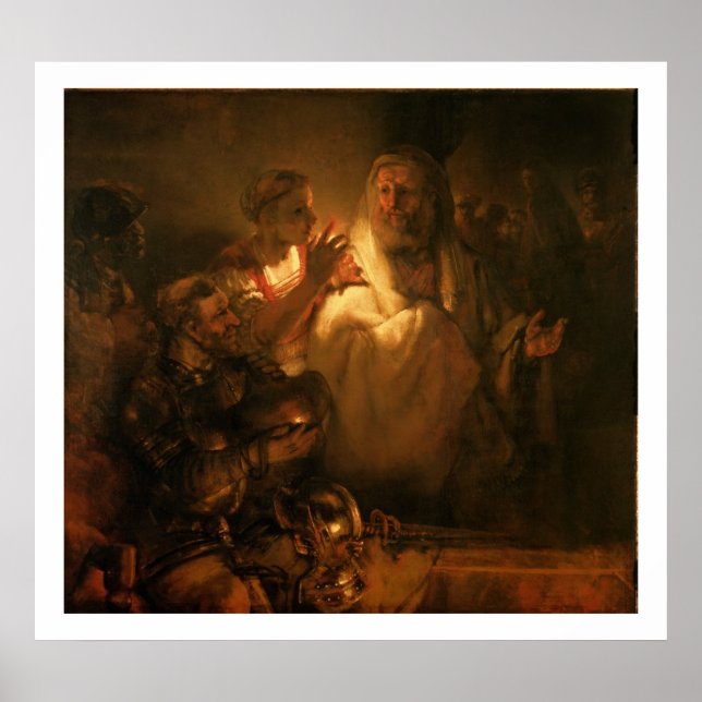 Póster A Negação da Rua. Peter, 1660 (óleo na canvas) (Frente)