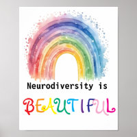 A neurodiversidade é bonita.