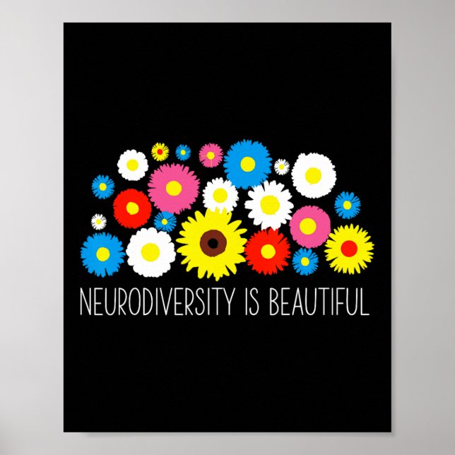 Poster A Neurodiversidade é um belo instrumento de consci (Frente)