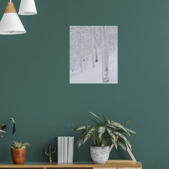 Poster A neve cobriu a floresta nas terras maravilhosas d (Sala de Estar 1)