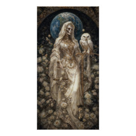 Póster A Niña Blanca, Santa Muerte