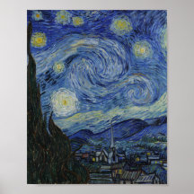 A Noite Estrelada — Vincent van Gogh