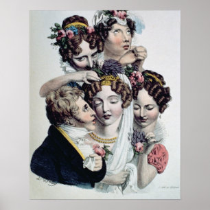 Poster A noiva, c.1820 (litho)