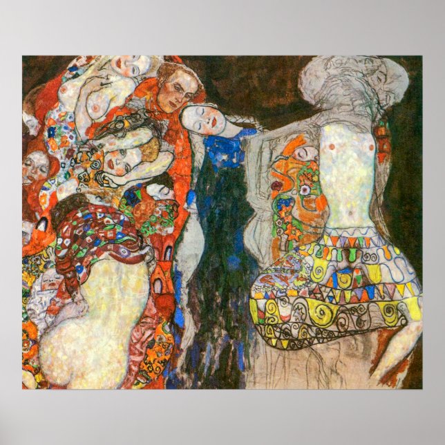 Poster A Noiva | Gustav Klimt | (Frente)