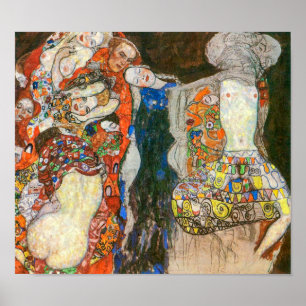 Poster A Noiva   Gustav Klimt  