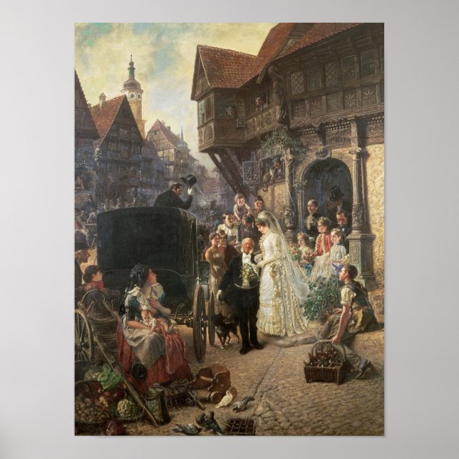 Póster A Noiva, século XIX (Frente)