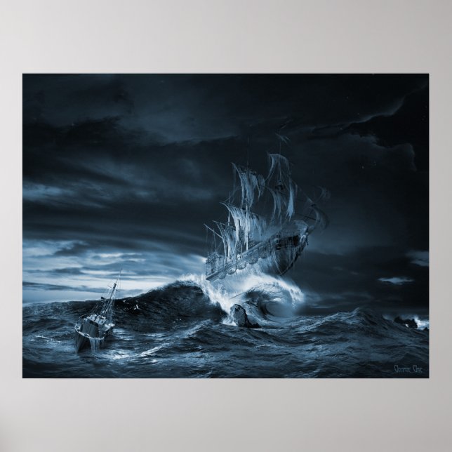 Póster A nona onda refeita, trabalho de arte digital (Frente)