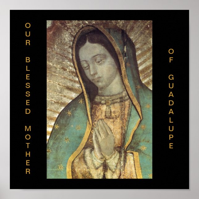 PÓSTER A NOSSA MÃE BÊNITA DE GUADALUPE (Frente)