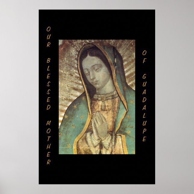PÓSTER A NOSSA MÃE BÊNITA DE GUADALUPE (Frente)