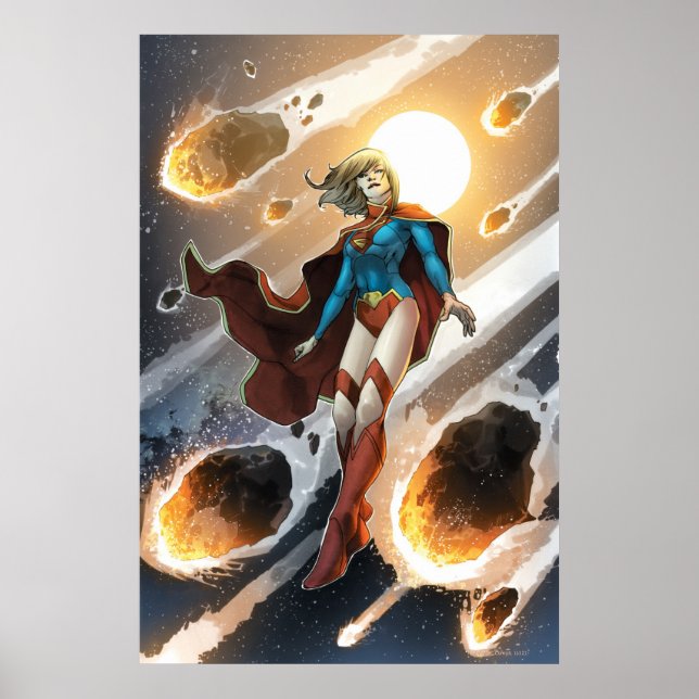 Poster A Nova 52 - Supergirl #1 (Frente)