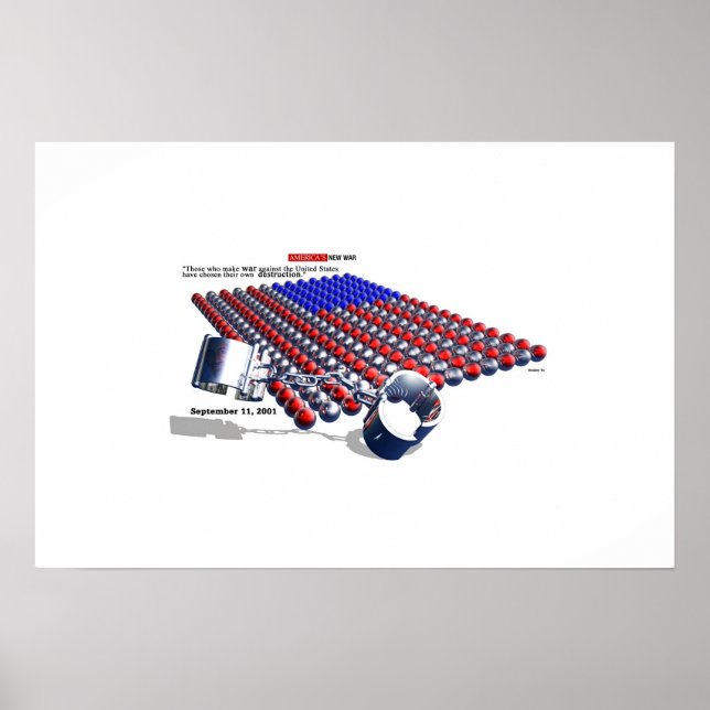 Póster A Nova GUERRA da América (Frente)