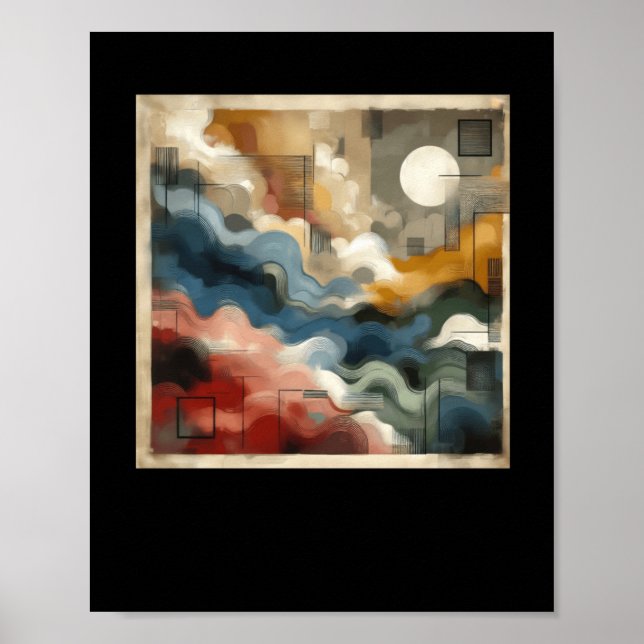 Poster A Nuvem Mágica E O Vestido Da Lua (Frente)